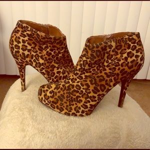 Cheetah Booties
